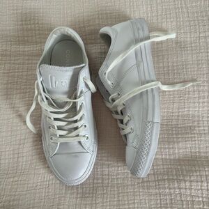 Converse leather sneakers